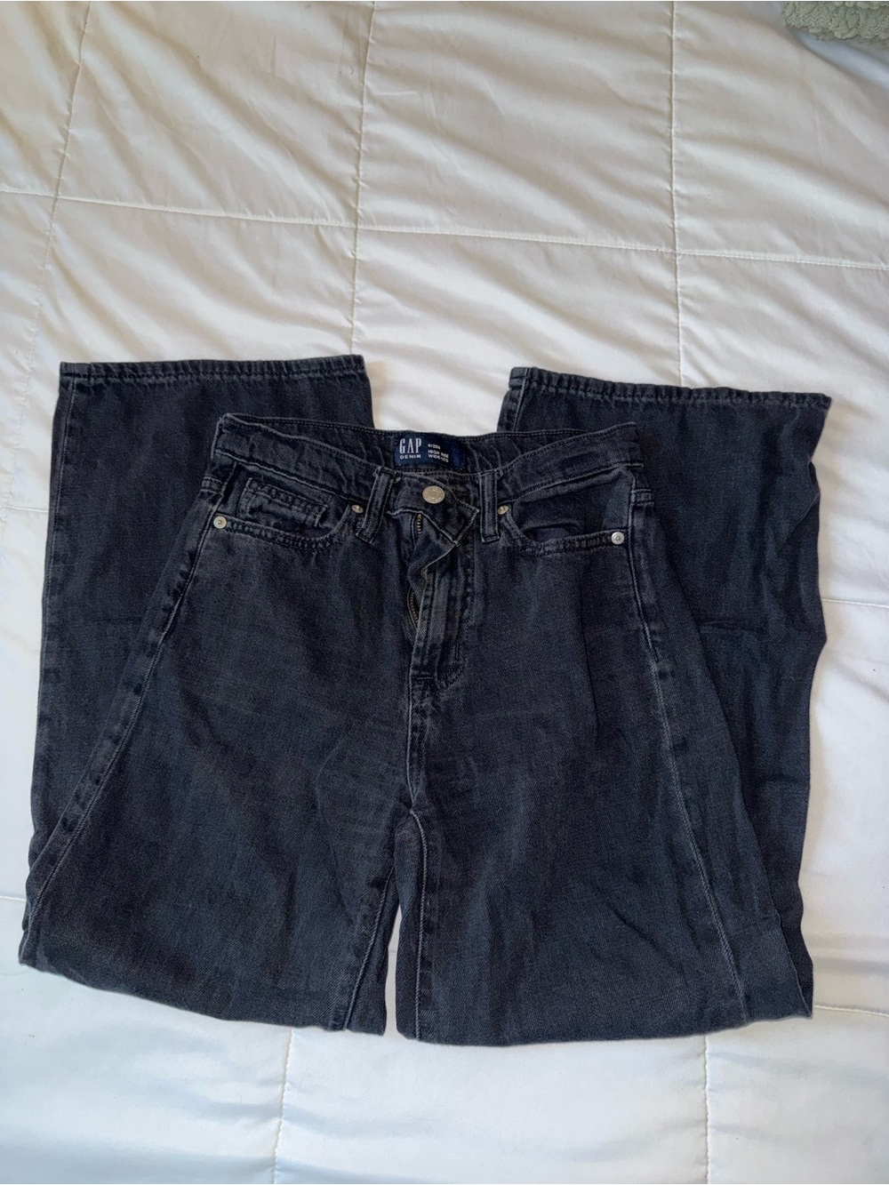 GAP High Rise Wide Leg Jeans
